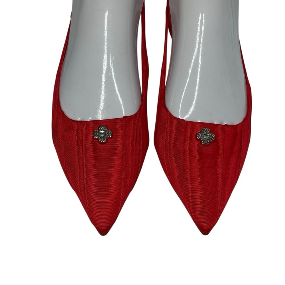 Larroude Maxine Pump In Red   Sz: 7 - Picture 8 of 13